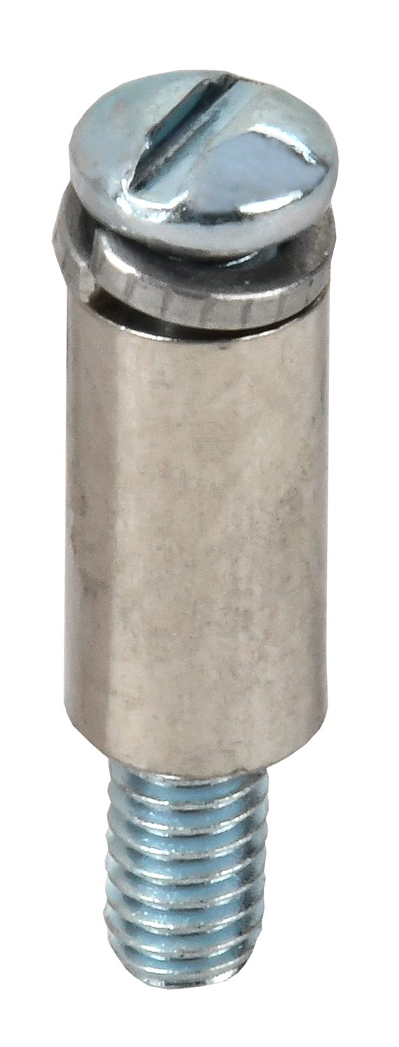 Винт + втулка под стационарную перемычку для колодки клеммной CTS 2,5/4мм2 IEK