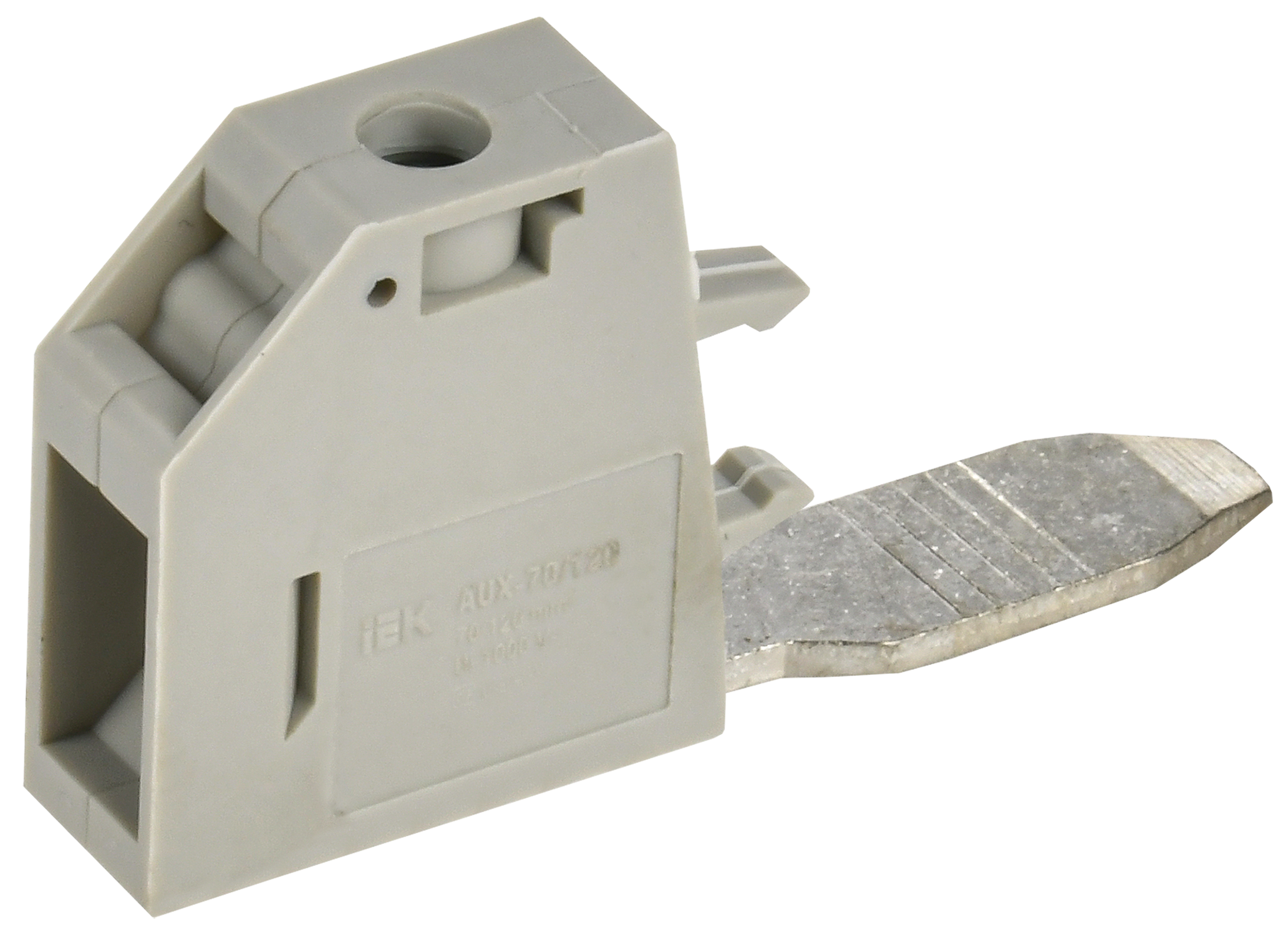 Дополнительная вводная клемма для колодки клеммной CTS 70/120мм2 серая IEK