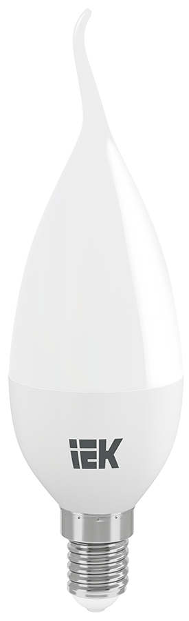 Лампа светодиодная CB35 свеча на ветру 5Вт 230В 3000К E14 IEK
