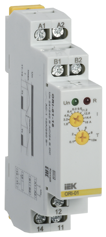 Реле контроля тока ORI 1,6-16А 24-240В AC/24В DC IEK