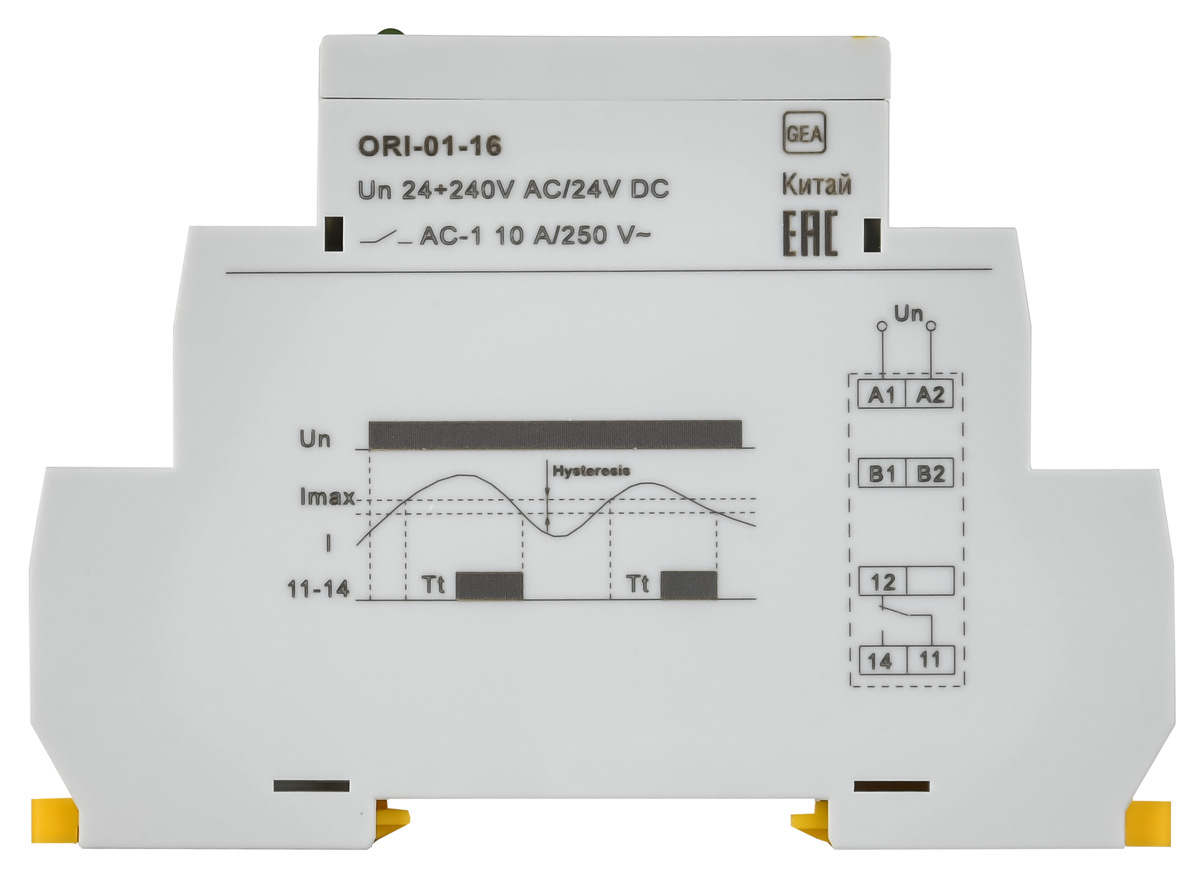 Реле контроля тока ORI 1,6-16А 24-240В AC/24В DC IEK