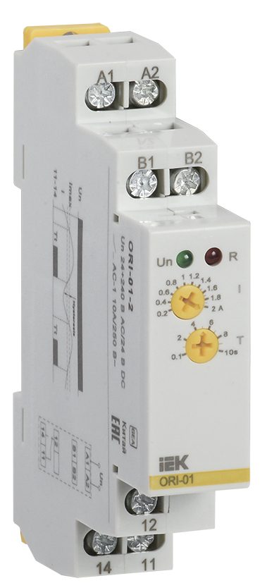 Реле контроля тока ORI 0,2-2А 24-240В AC/24В DC IEK