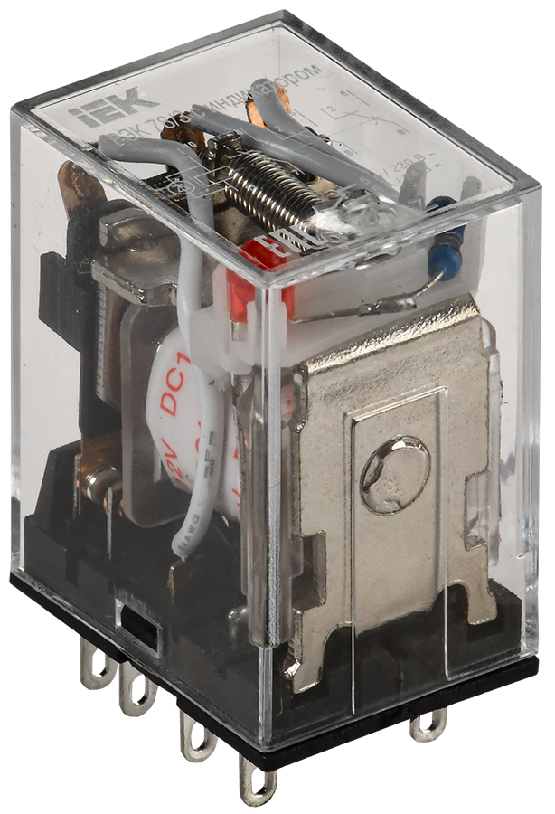 Реле РЭК78/3(MY3) с индикацией 5А 12В DC IEK