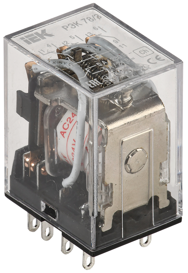 Реле РЭК78/3(MY3) 5А 24В AC IEK