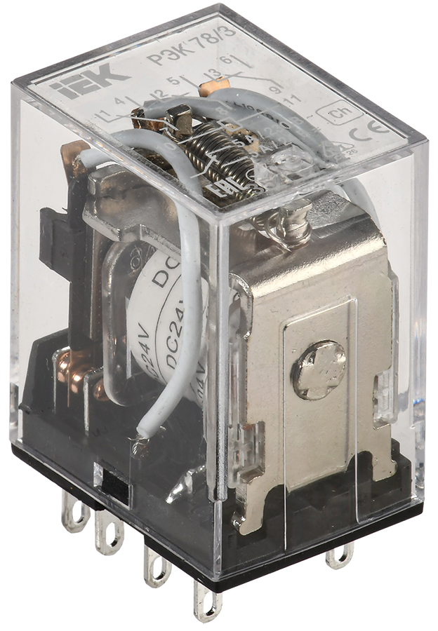 Реле РЭК78/3(MY3) 5А 24В DC IEK