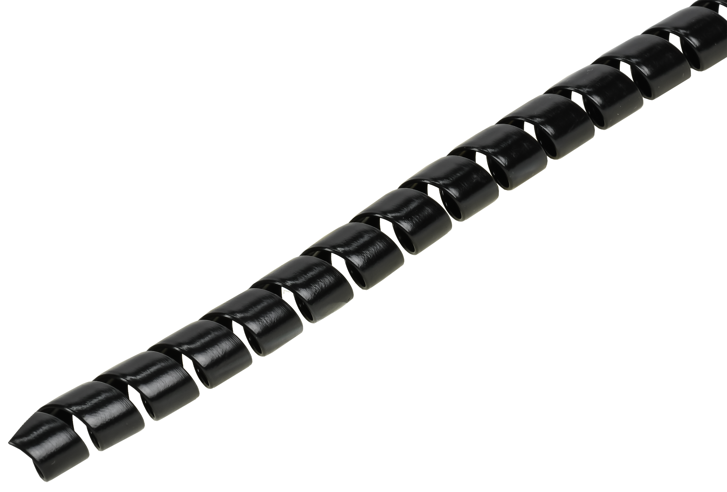 Спираль монтажная СП-12 черная (2м/упак) IEK