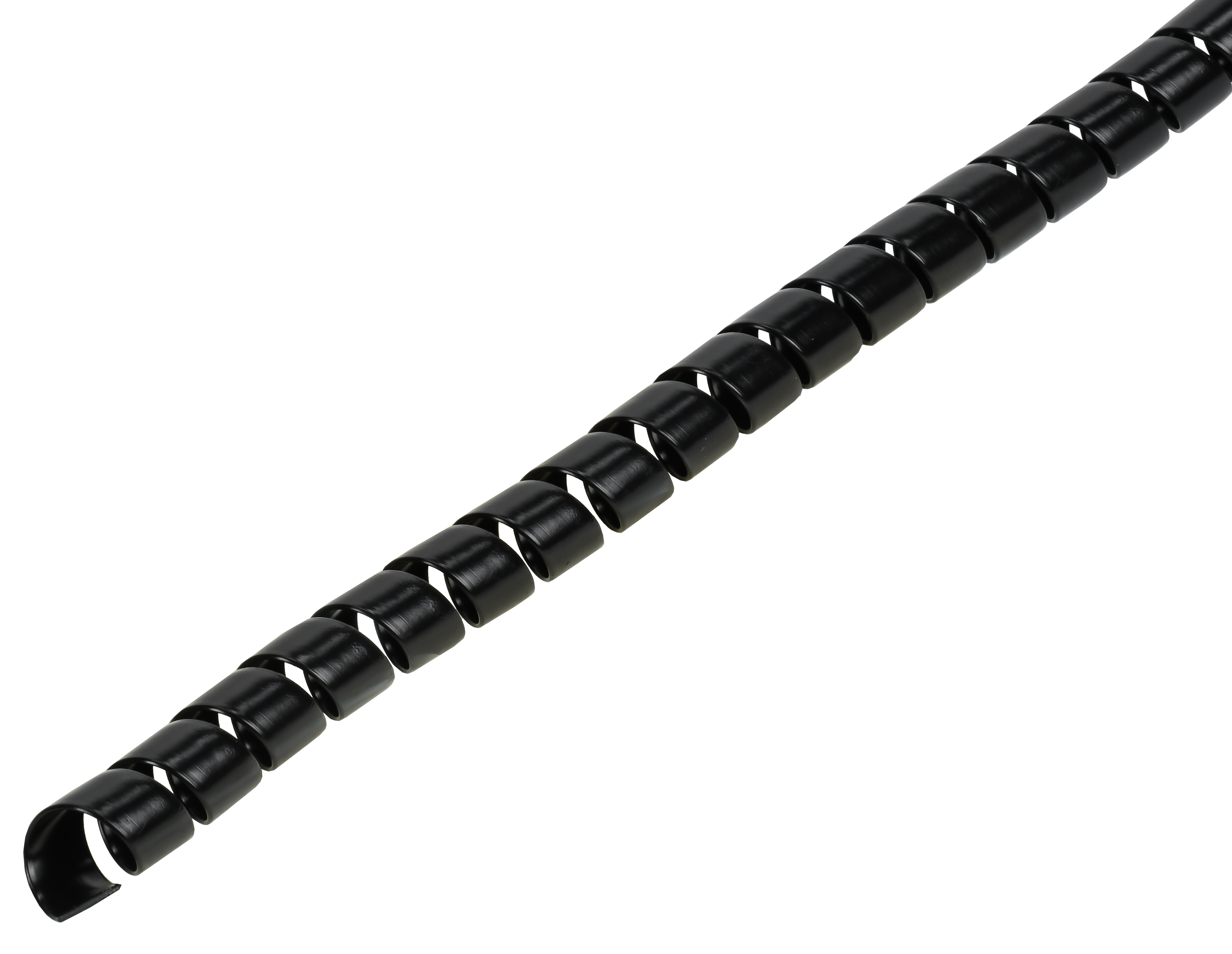 Спираль монтажная СП-16 черная (2м/упак) IEK