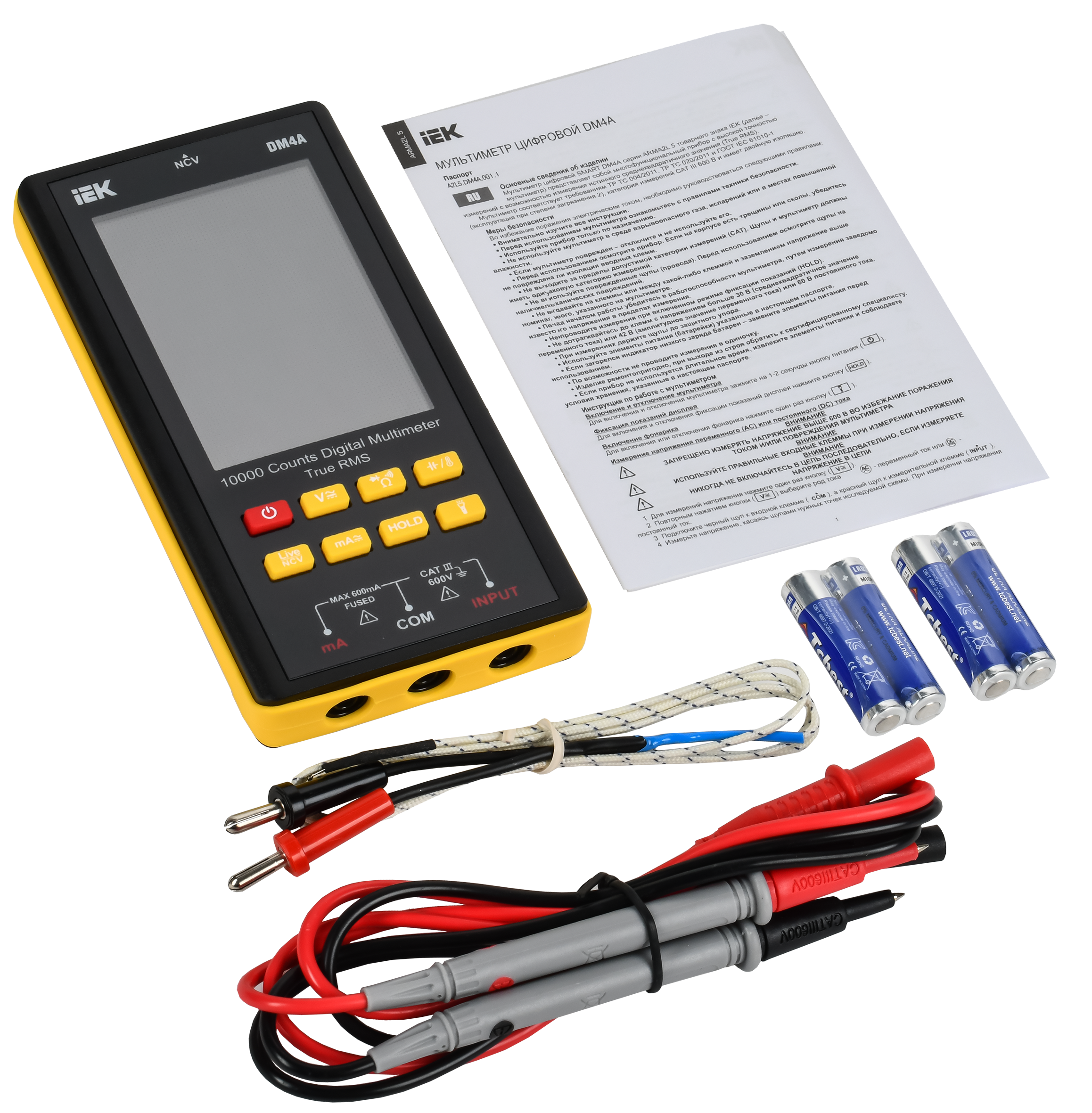 ARMA2L 5 Мультиметр цифровой DM4A IEK