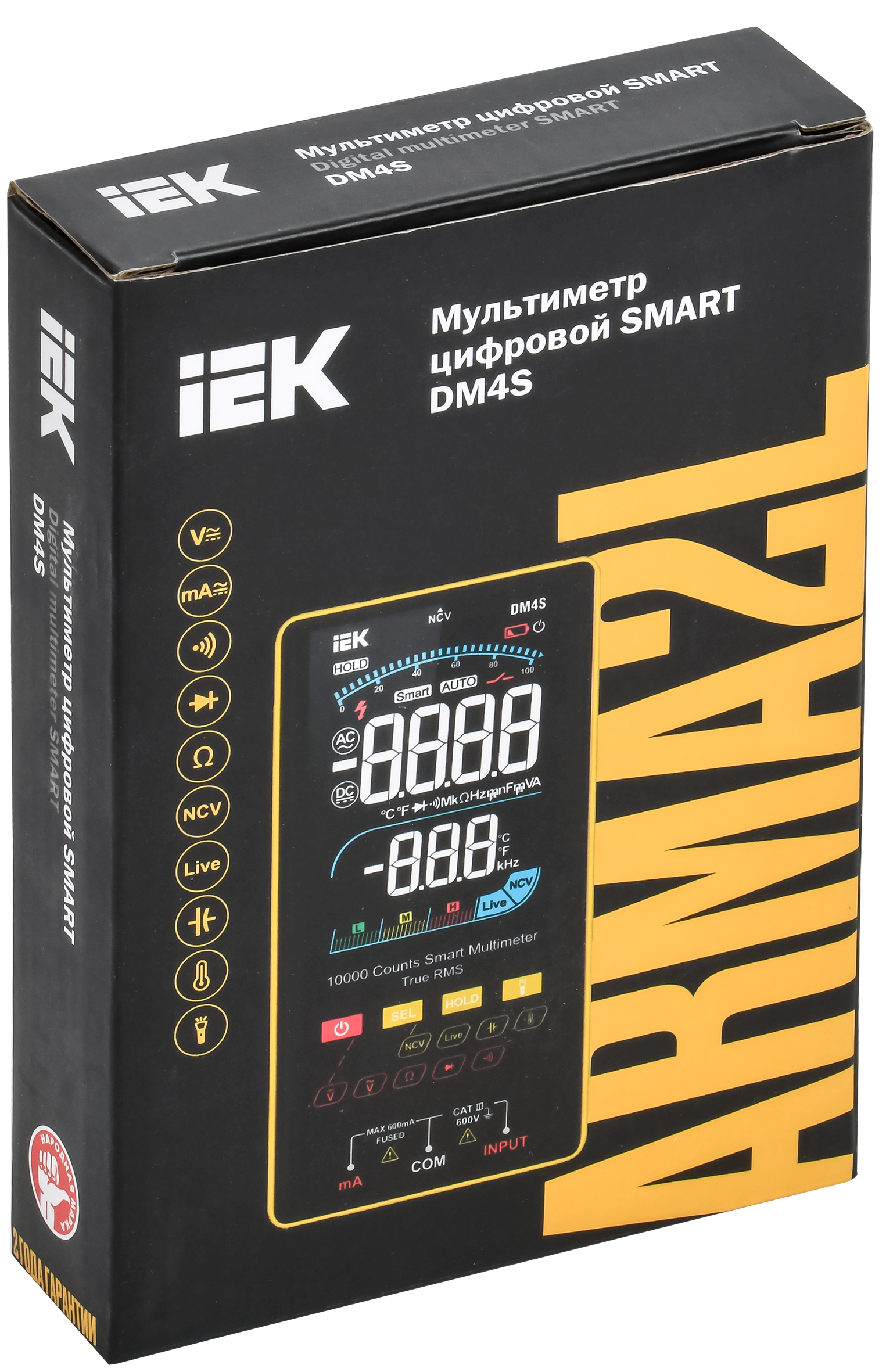 ARMA2L 5 Мультиметр цифровой SMART DM4S IEK