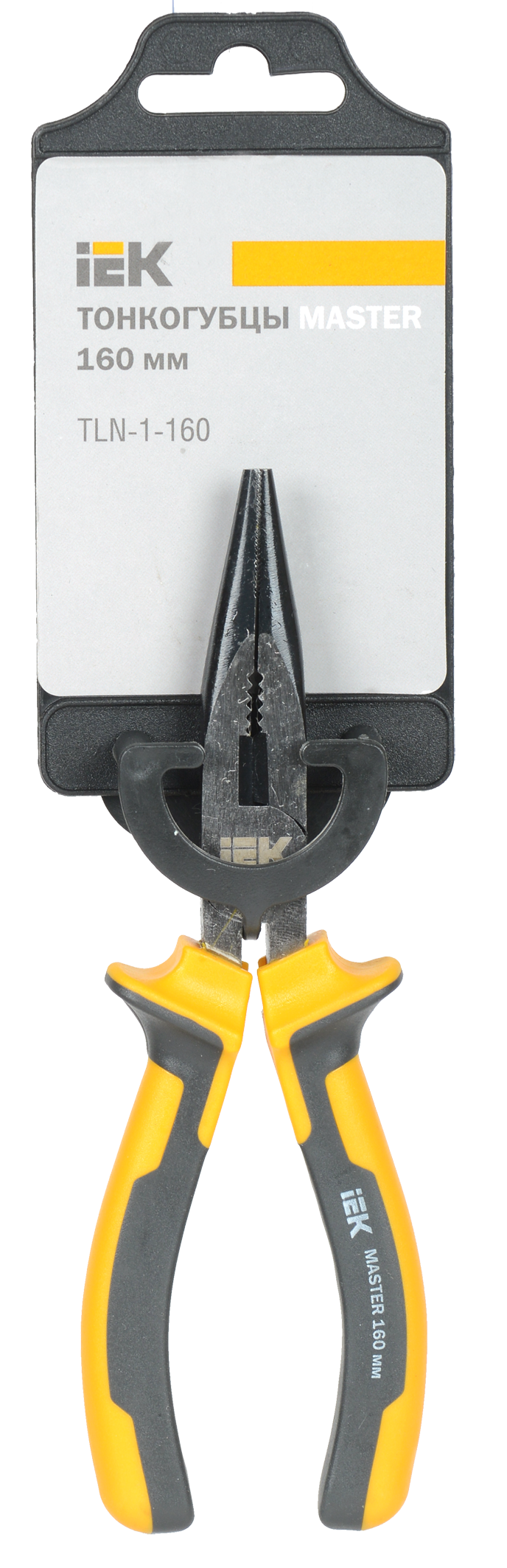 Тонкогубцы MASTER 160мм IEK