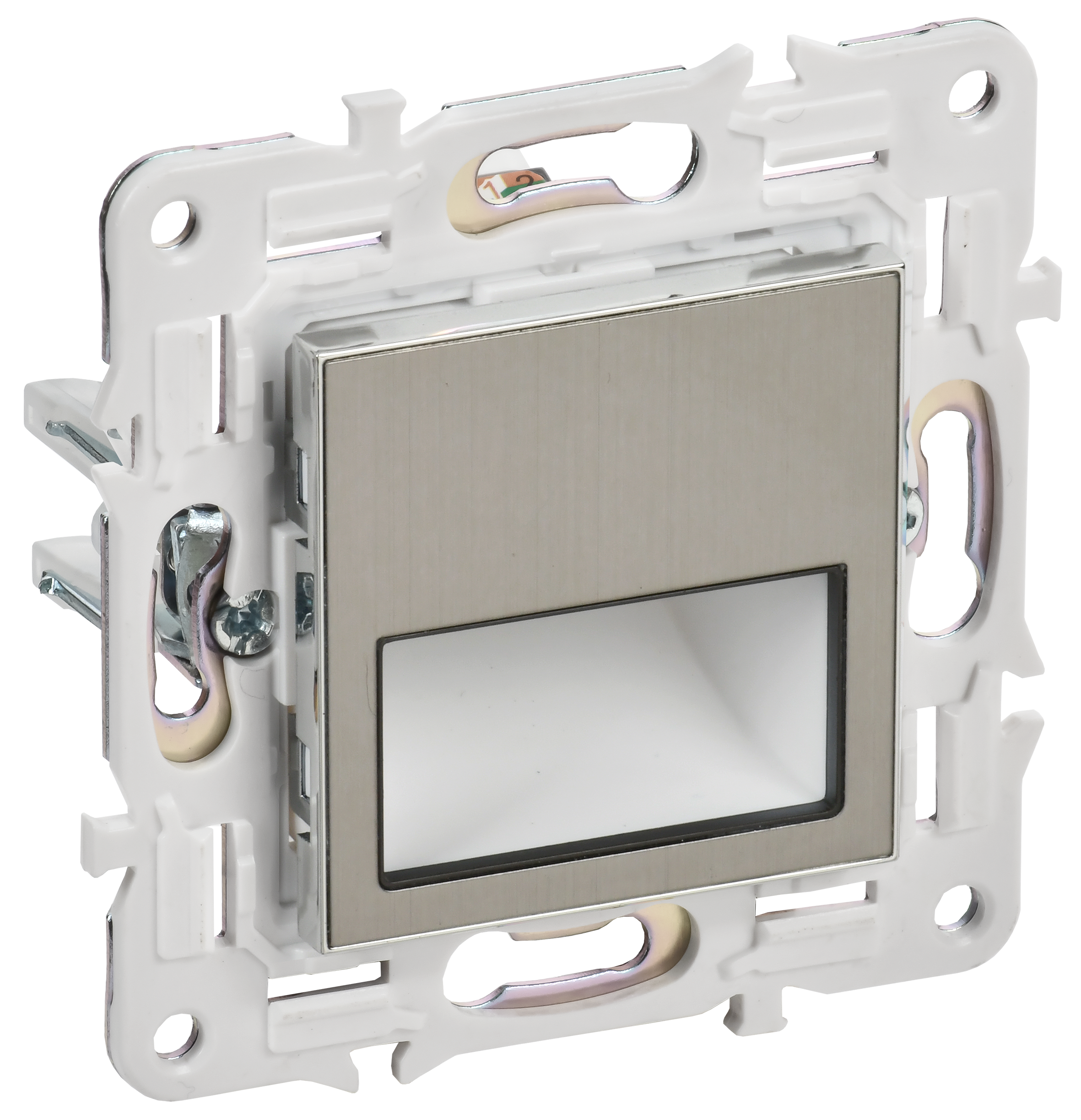 SKANDY Подсветка LED встраиваемая SK-L01N металл никель IEK