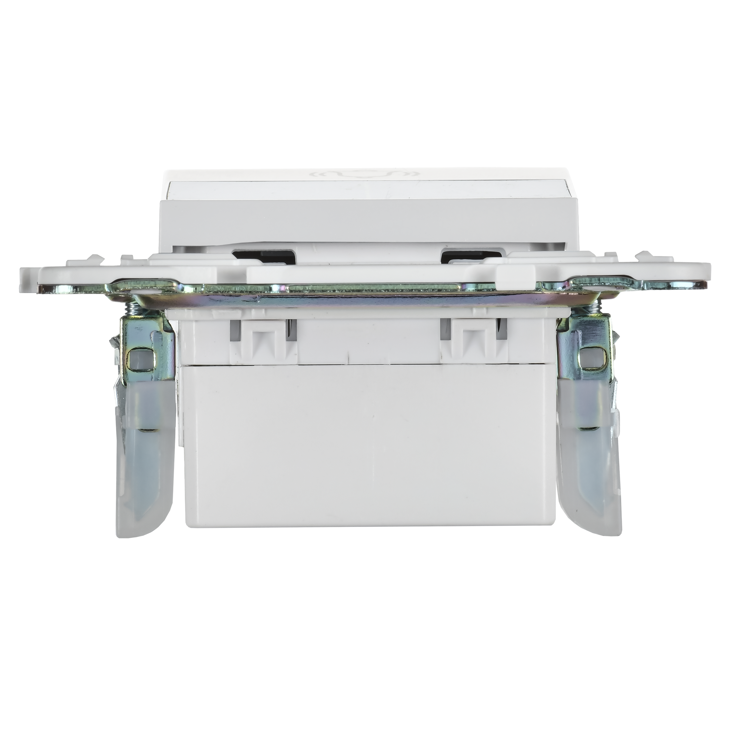 SKANDY Кнопка звонка с индикацией для отелей 10А SK-V17W арктический белый IEK