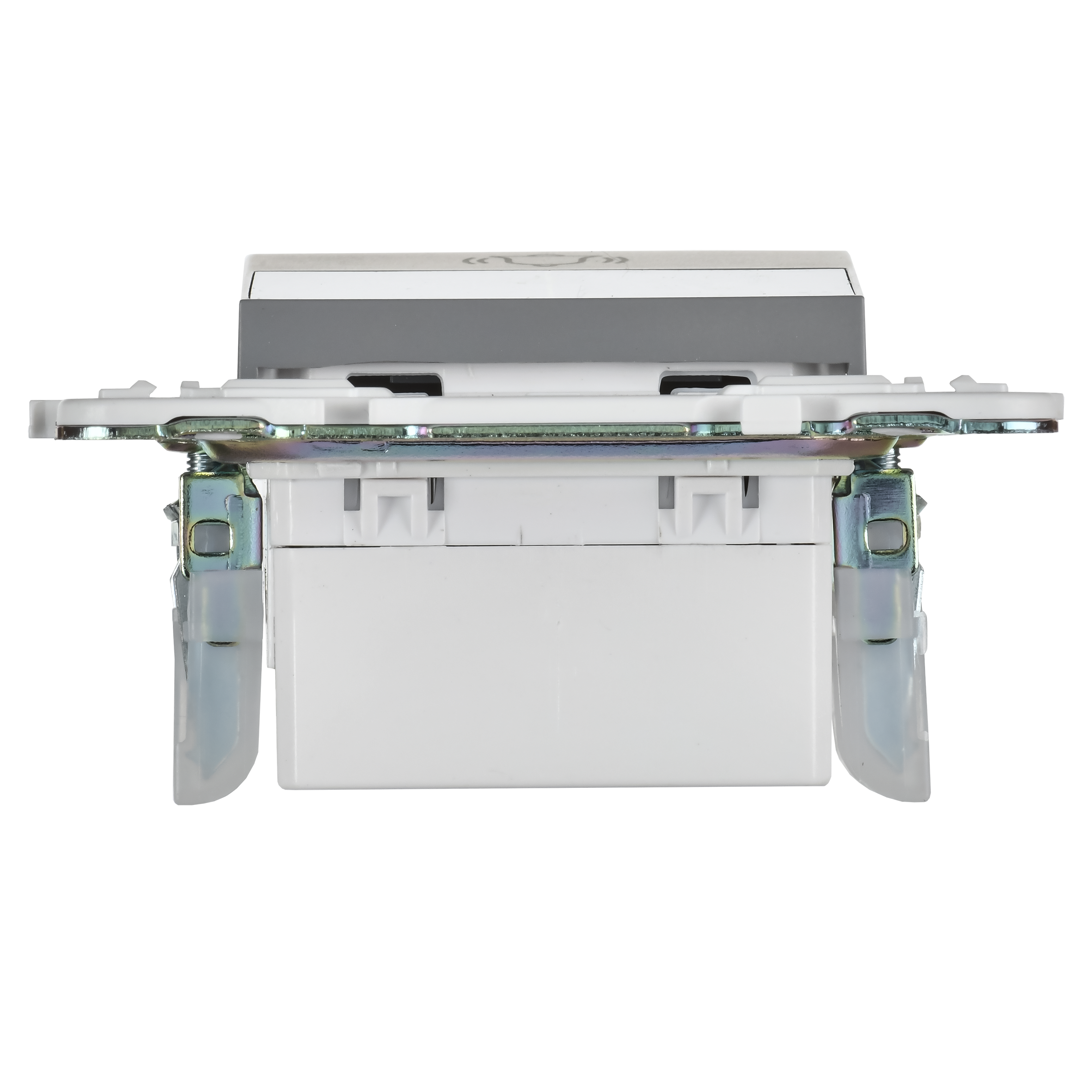 SKANDY Кнопка звонка с индикацией для отелей 10А SK-V17Gr серый IEK