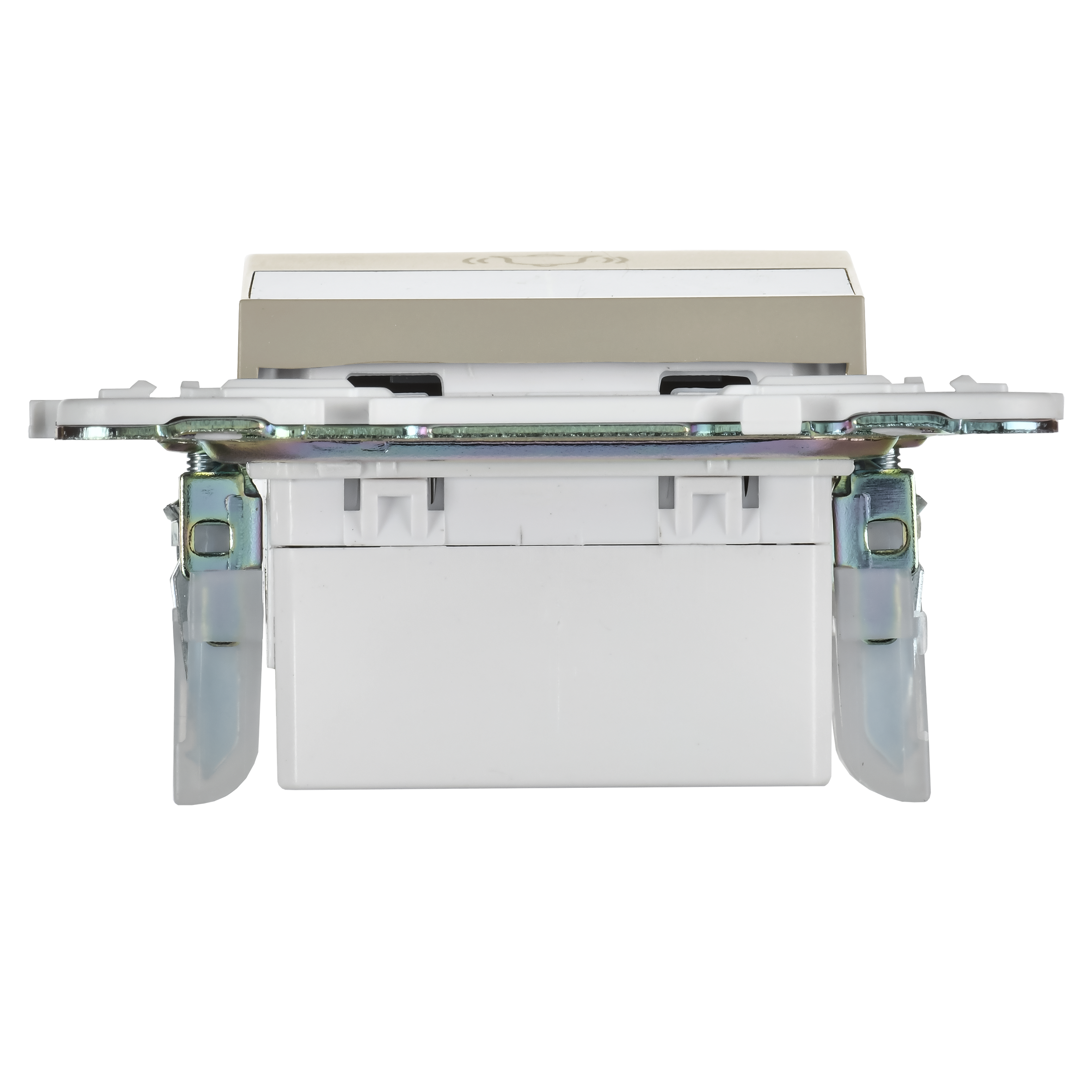 SKANDY Кнопка звонка с индикацией для отелей 10А SK-V17B бежевый IEK