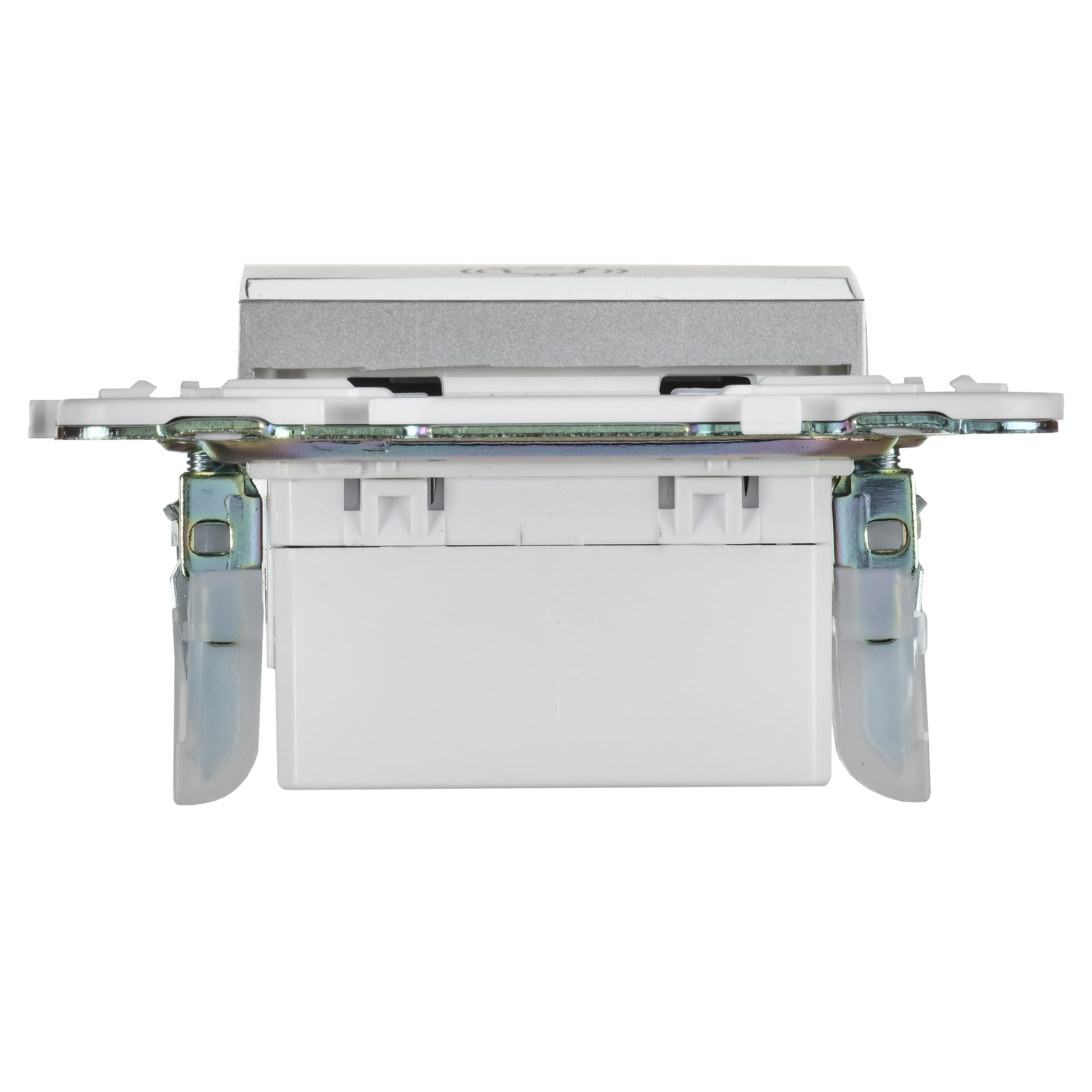 SKANDY Кнопка звонка с индикацией для отелей 10А SK-V17S серебряный IEK