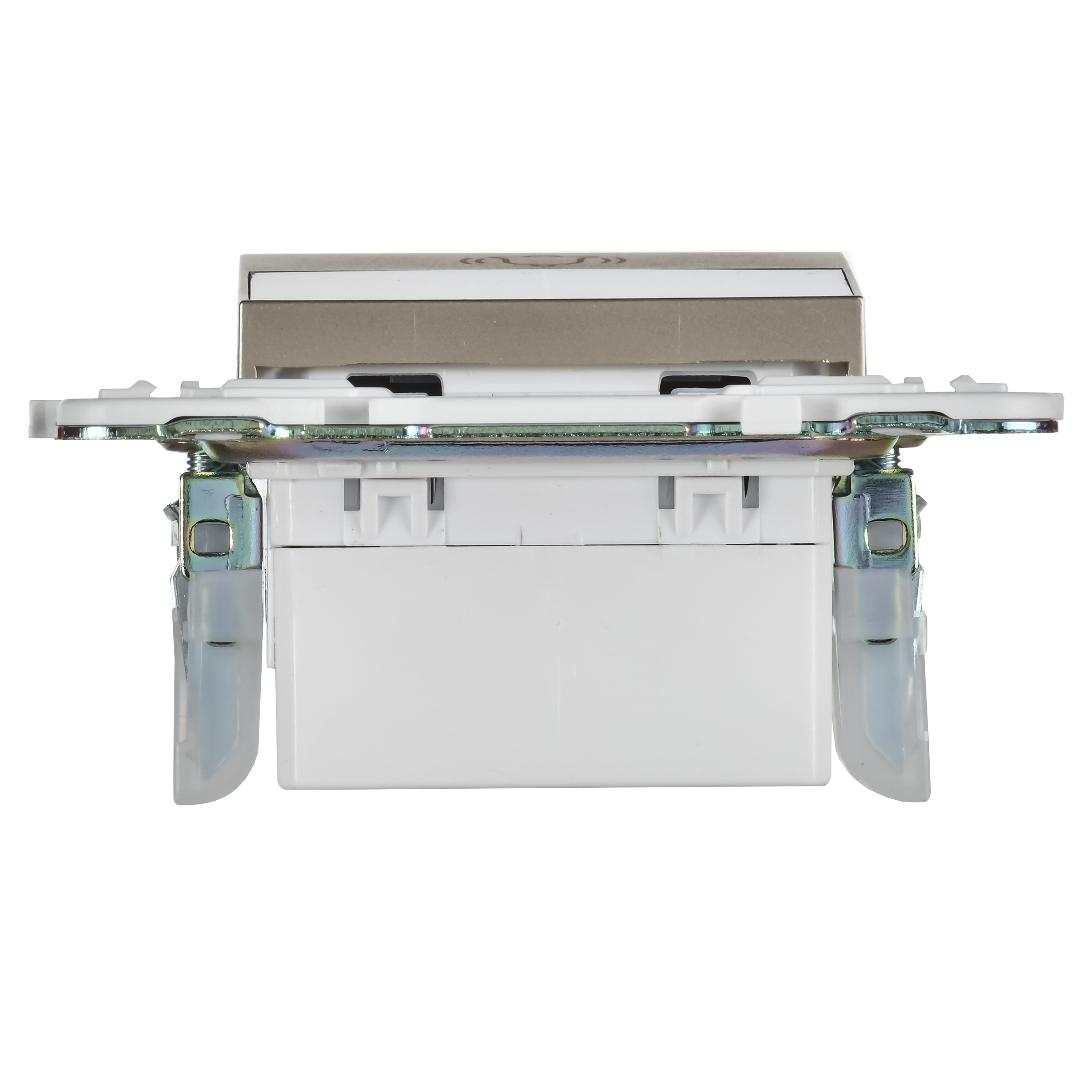 SKANDY Кнопка звонка с индикацией для отелей 10А SK-V17Sh шампань IEK