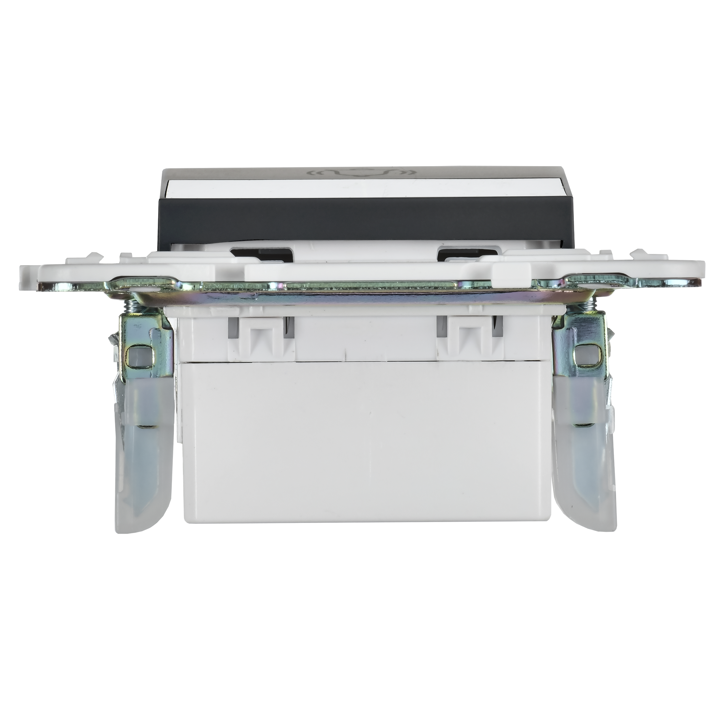 SKANDY Кнопка звонка с индикацией для отелей 10А SK-V17G графит IEK