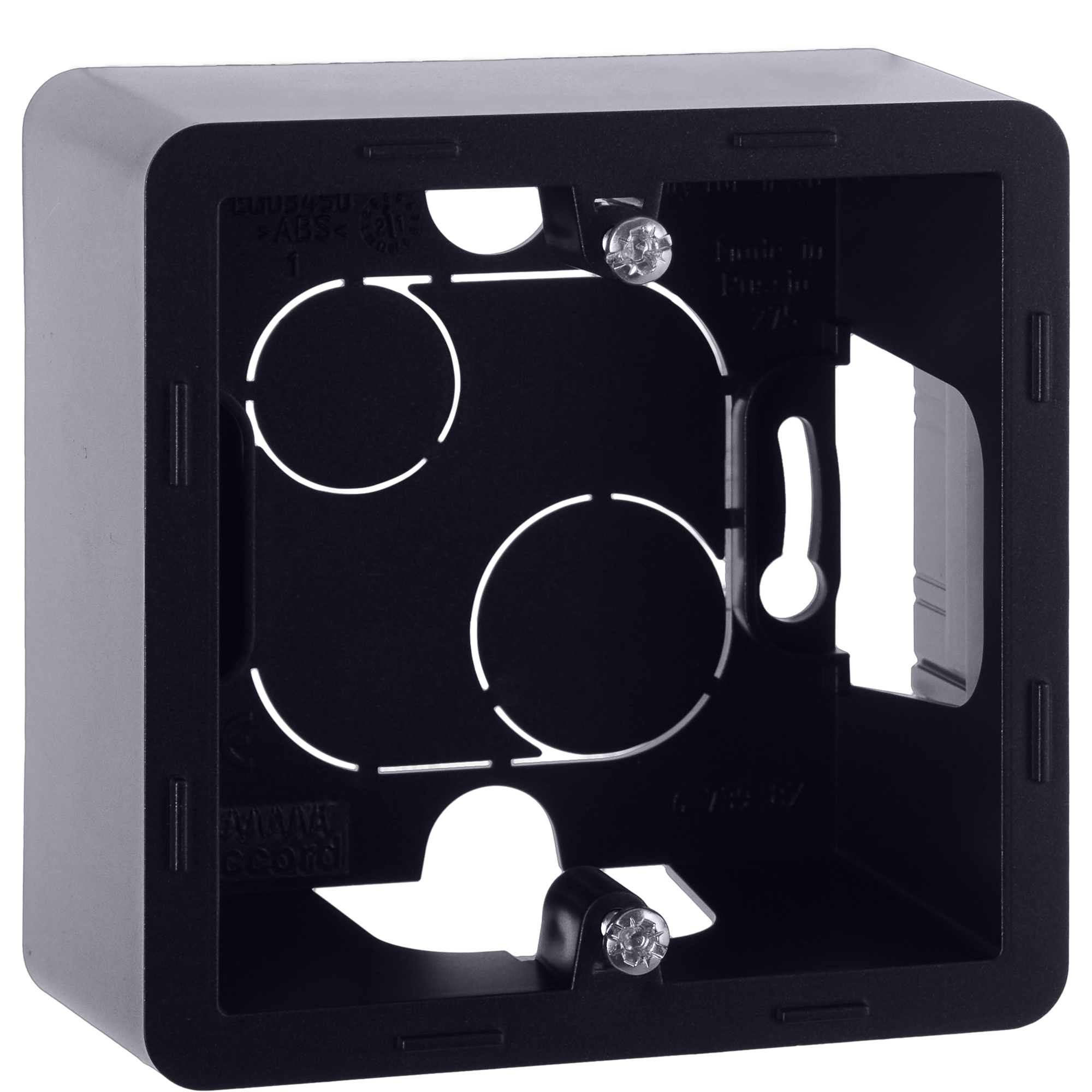 INSPIRIA Коробка для накладного монтажа 1-местная антрацит