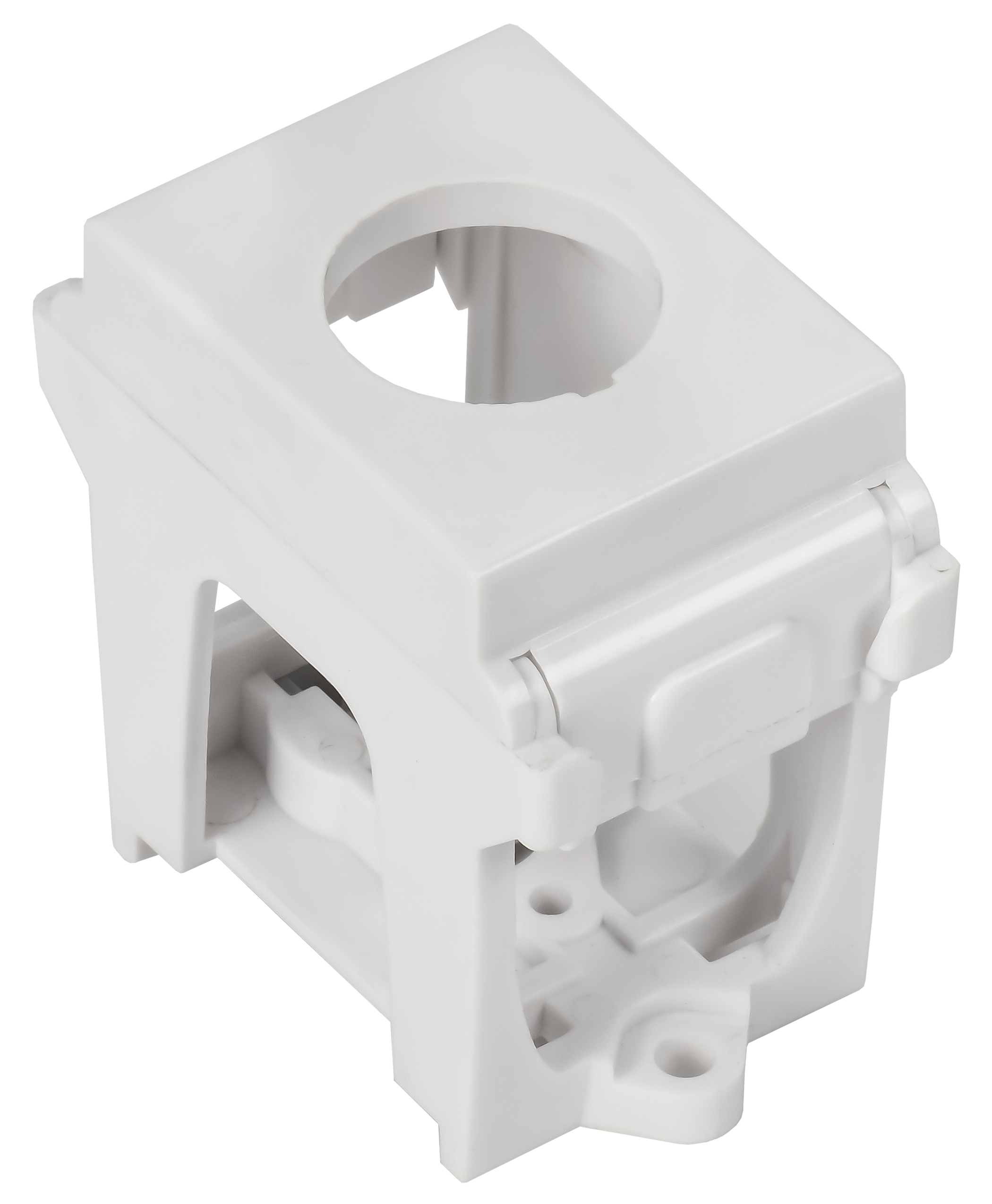 Адаптер кнопки белый IEK