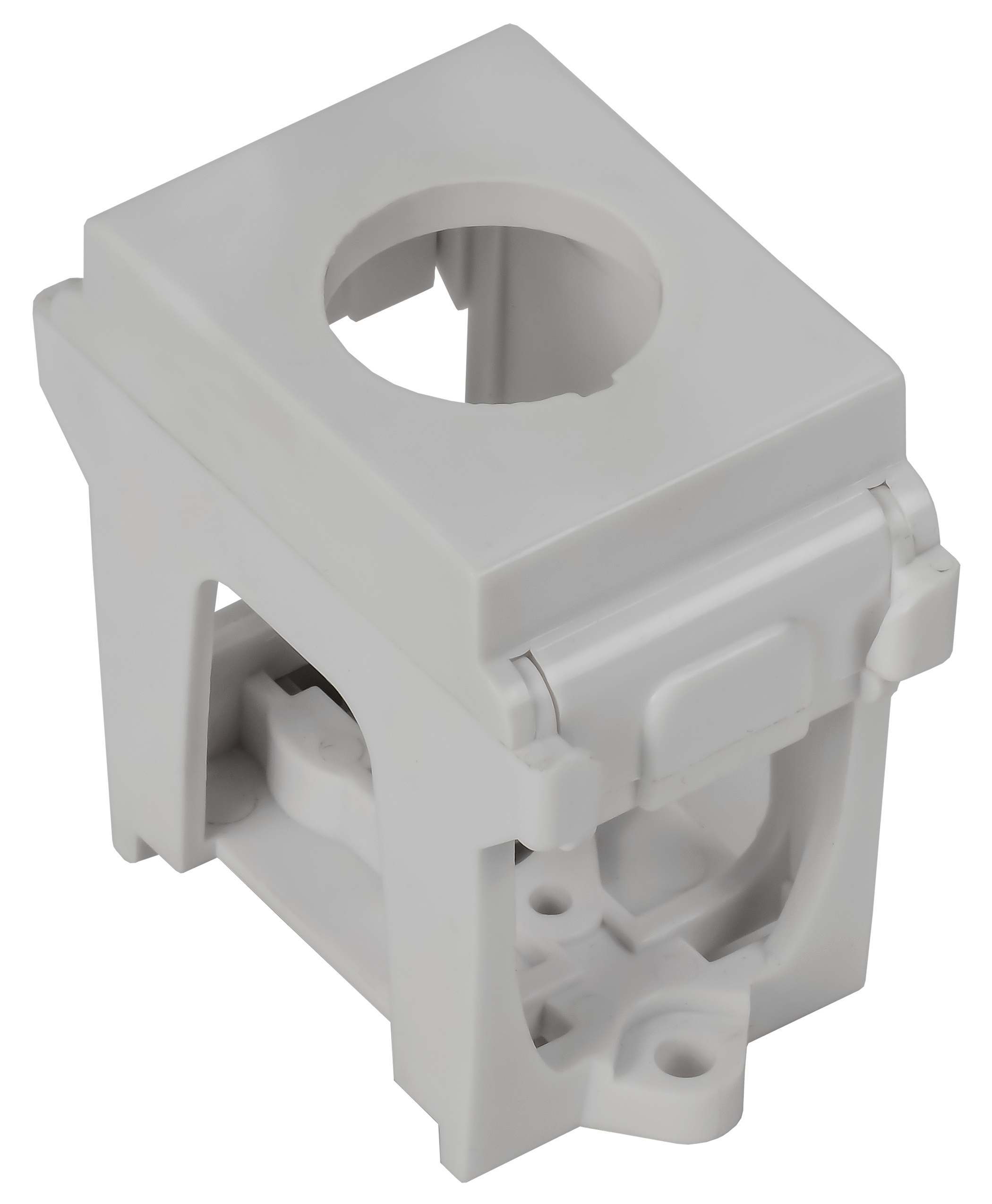 Адаптер кнопки серый IEK