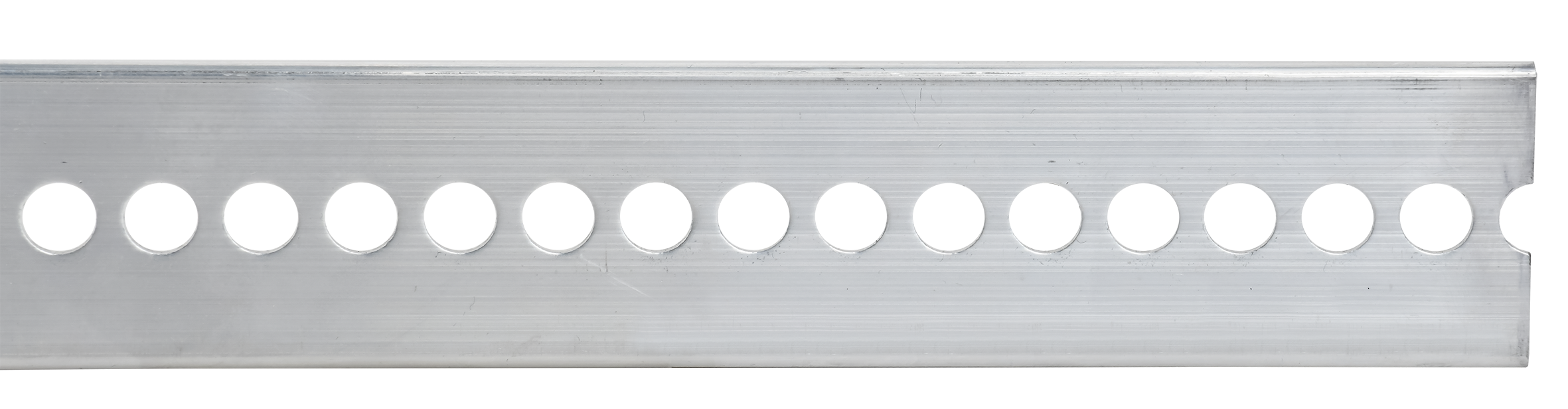 Профиль алюминиевый с перфорацией длина 2100мм IEK