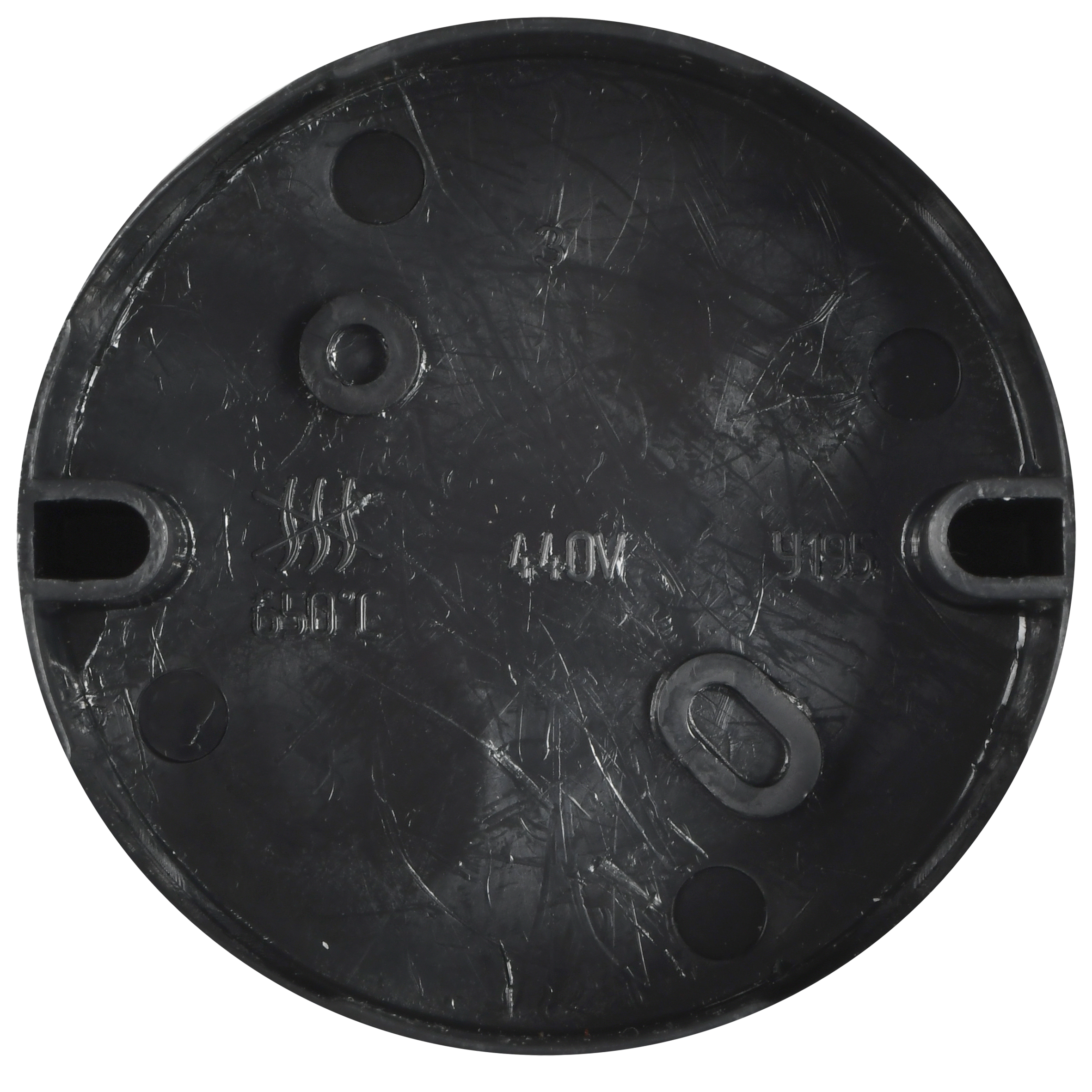 Коробка распаячная У195 D=65х30мм для твердых стен (с крышкой) IEK