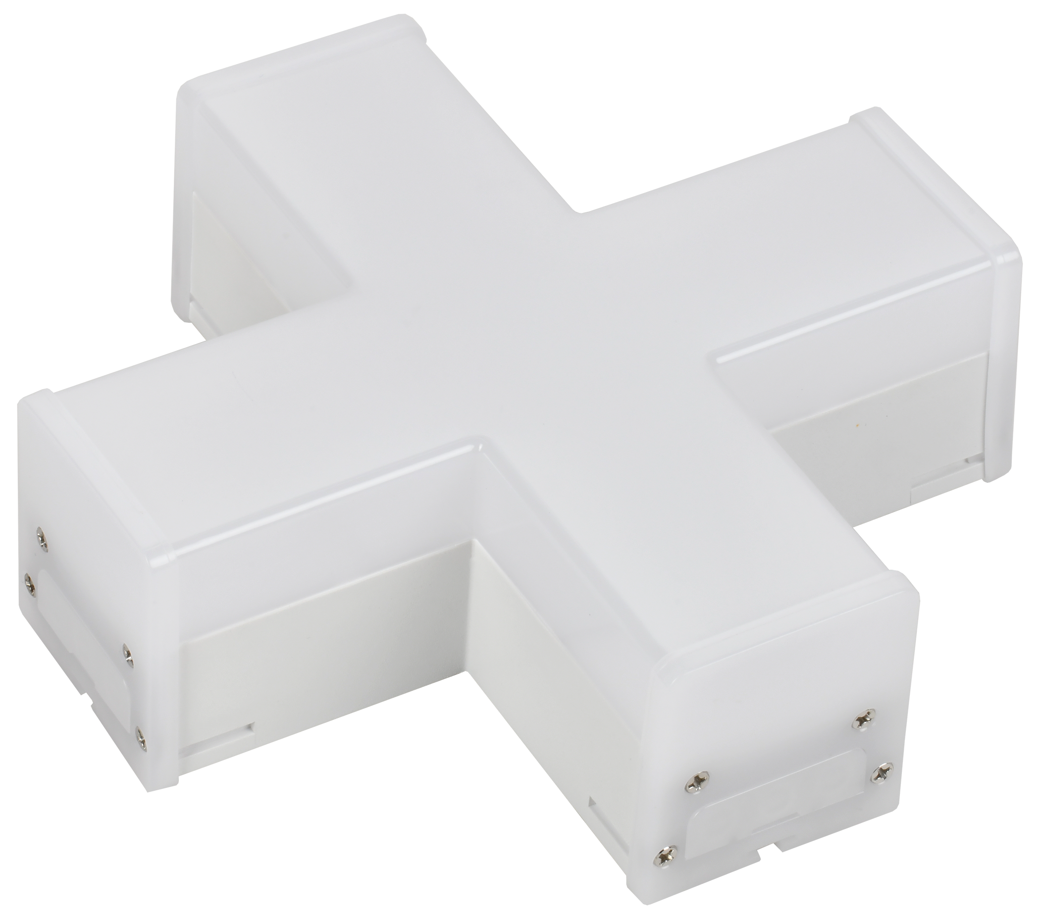 Светильник светодиодный X-образный 1010 12Вт 6500К 180х180х58мм белый IEK