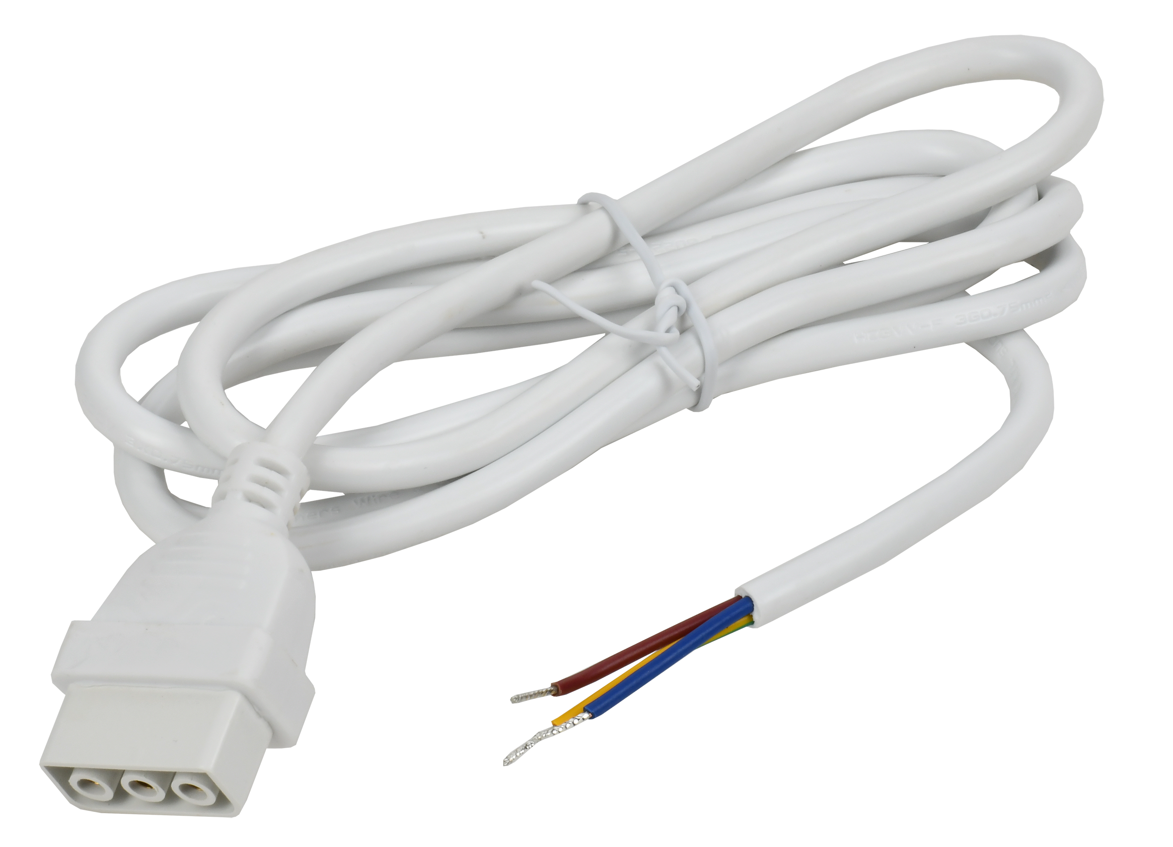 PRO Кабель питания 1,5м белый для PRO светильника светодиодного линейного 1020 и 1022 IEK