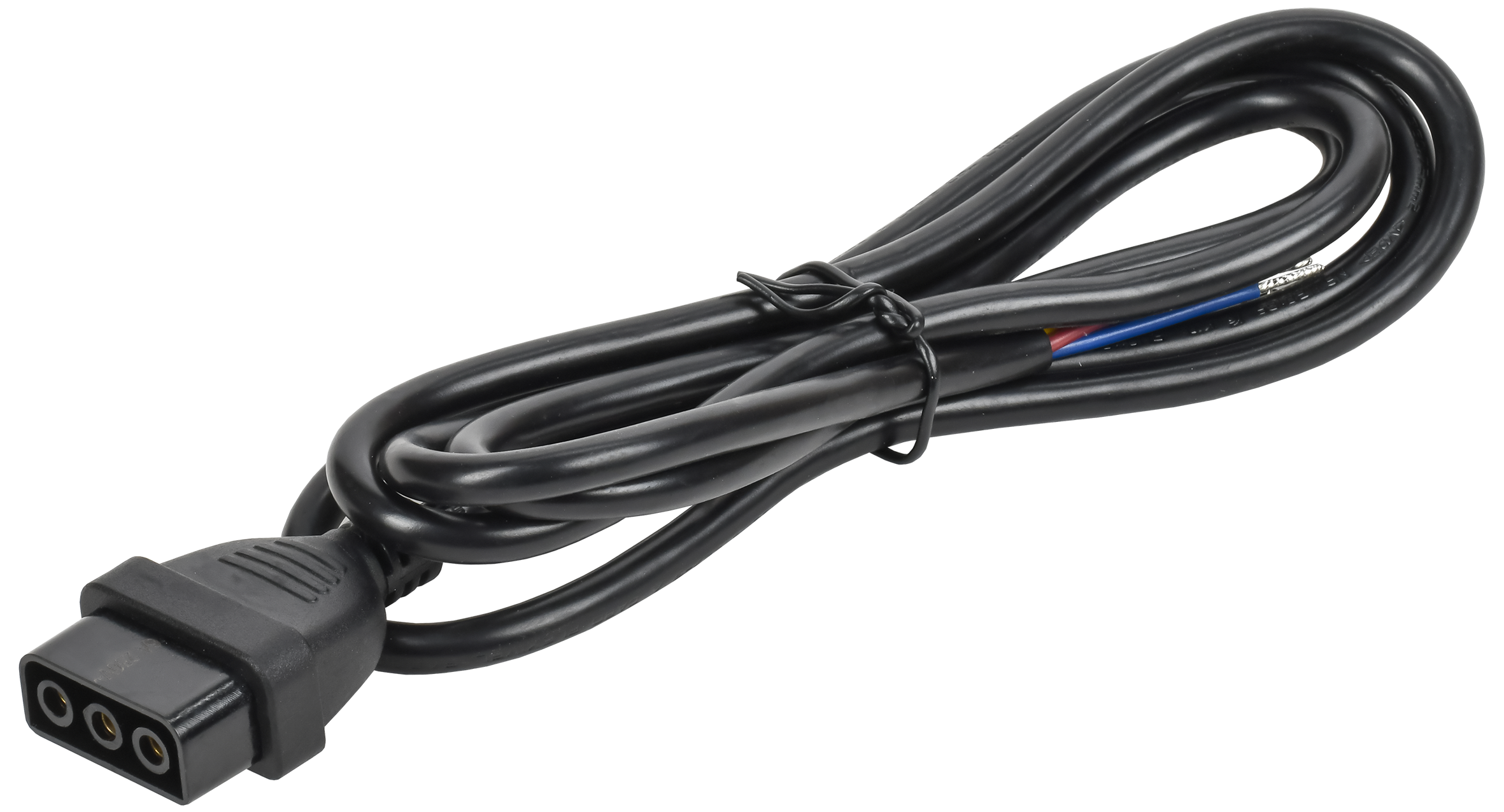 PRO Кабель питания 1,5м черный для PRO светильника светодиодного линейного 1020 и 1022 IEK