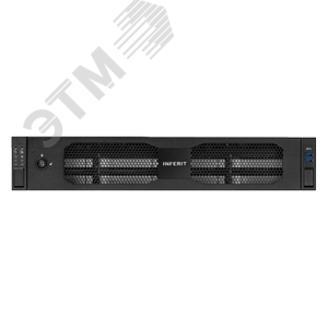 Сервер двухпроцессорный RS208N 2U, ОЗУ до 16 слотов, HDD/SSD 4X2.5''/3.5'' SATA/SAS/NVMe