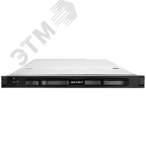 Сервер двухпроцессорный RS104 1U, ОЗУ до 16 слотов, HDD/SSD 4Х2.5''/3.5'' SATA/SAS/NVMe