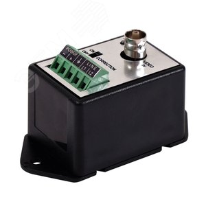 Передатчик видеосигнала по витой паре AHD/CVI/TVI, с грозозащитой, до 1200 м