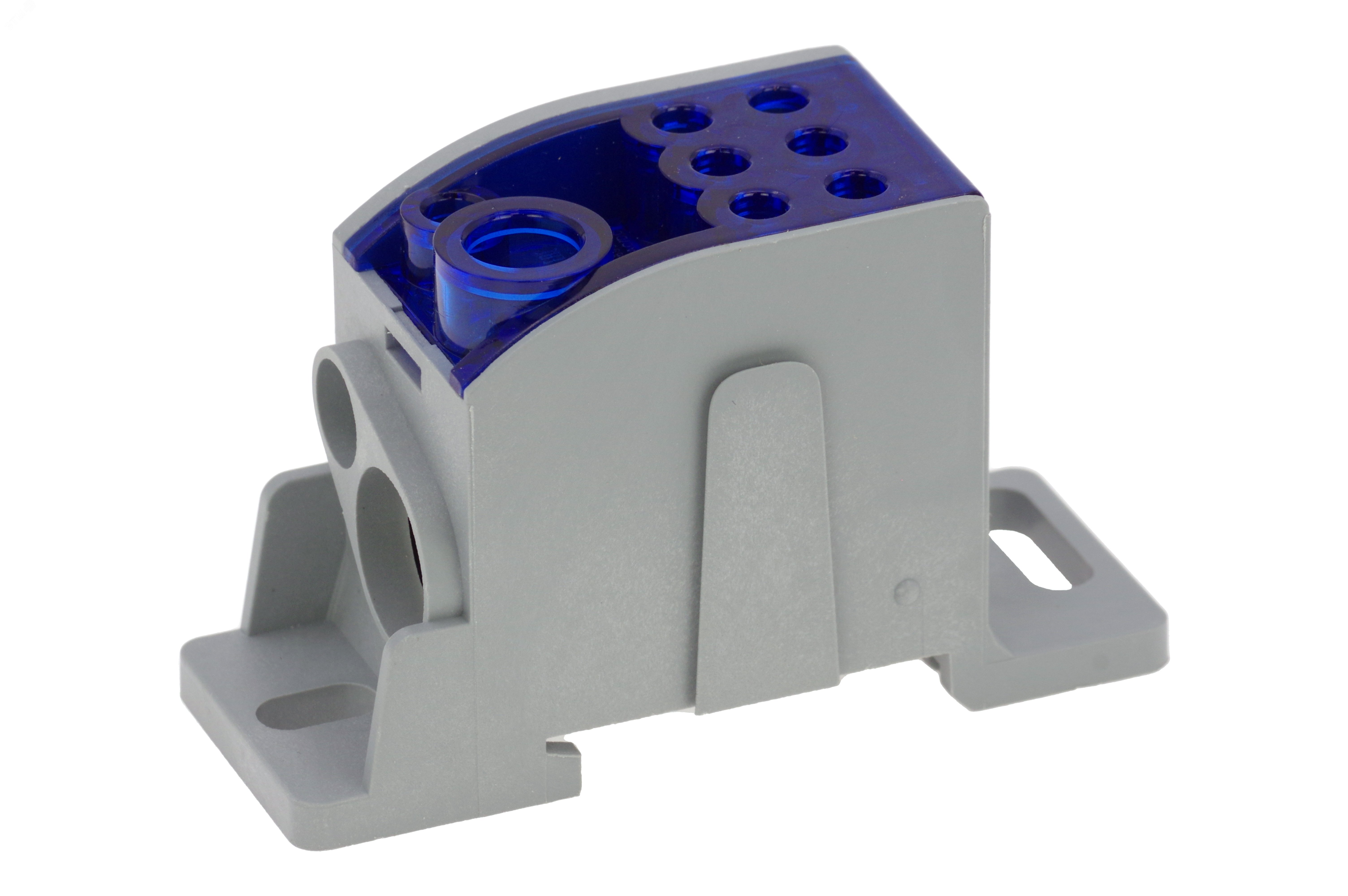 Блок распределительный 160A, 1 полюс, 8 подключений 1x70мм,7x16мм