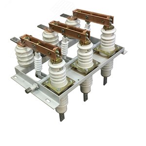 Разъединитель РВФ-10/1000-II в комплекте с        приводами и вилками