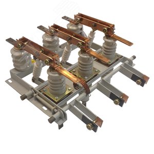 Разъединитель РВФЗ-10/630-I-II в комплекте с      приводами и вилками