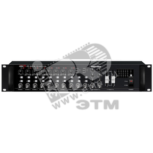 Предварительный усилитель-микшер 2 канала 1 приоритетный мик 7 унив 2 лин 2 при