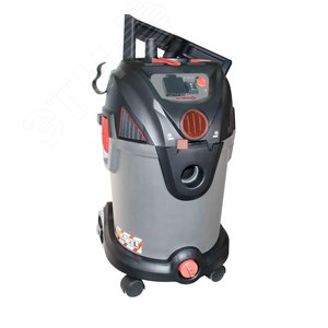 Пылесос строительный ПУ-30/1400РЭ (сухая/влажная уборка, регулятор потока, розетка с синхр.)