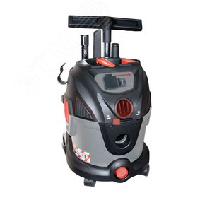 Пылесос строительный ПУ-20/1400Р (сухая/влажная уборка, розетка с синхр.) + 61120.303 компл. мешков в подарок