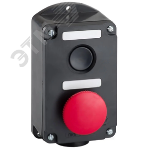 Пост кнопочный ПКЕ 222/2 красный гриб