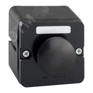 Пост кнопочный ПКЕ 222/1 черный гриб