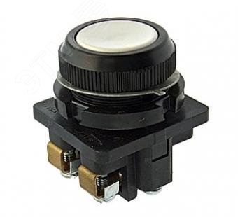 Кнопка белая