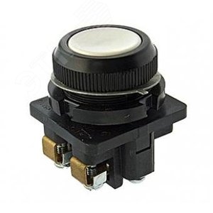 Кнопка белая