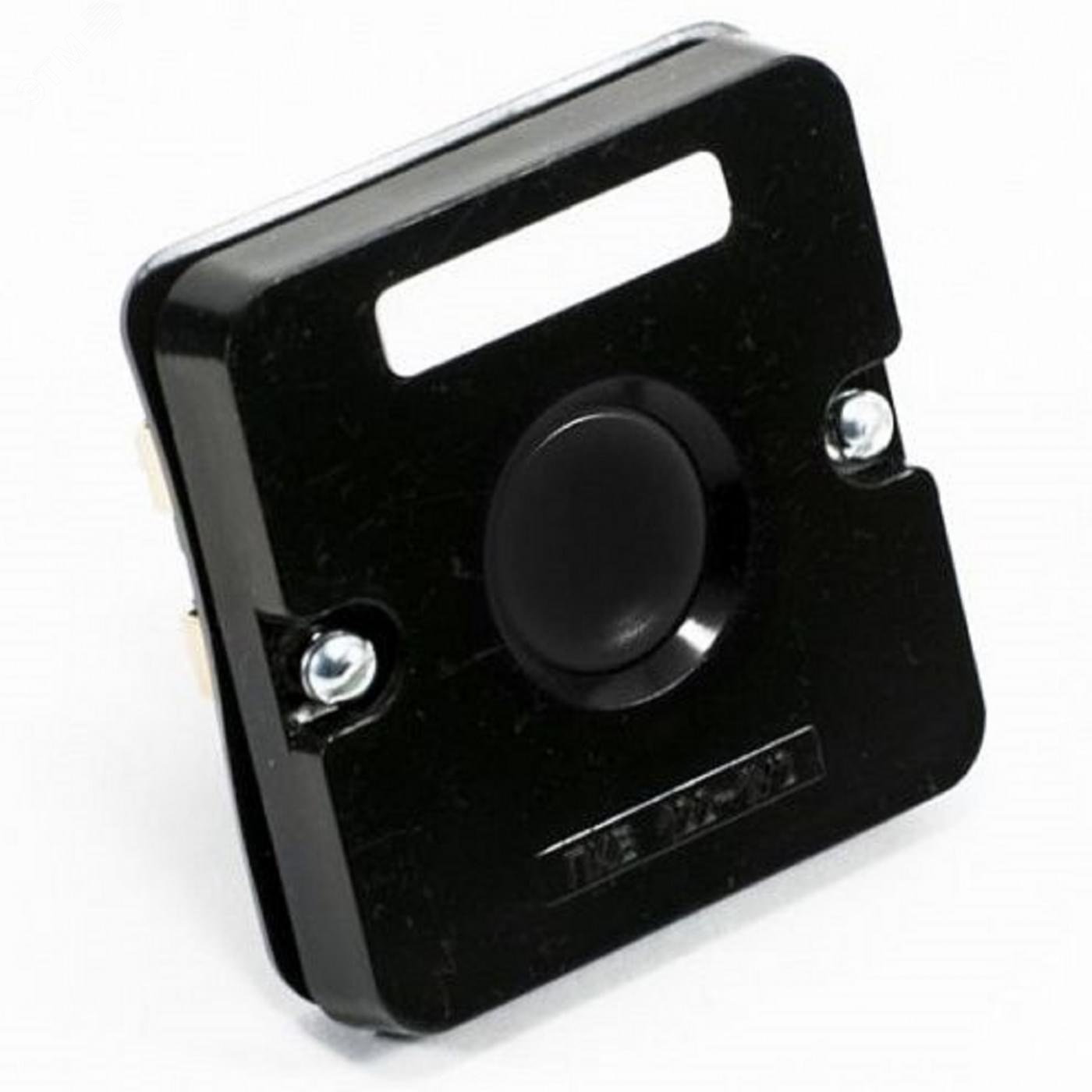 Пост кнопочный ПКЕ 112/1 черн. кн.