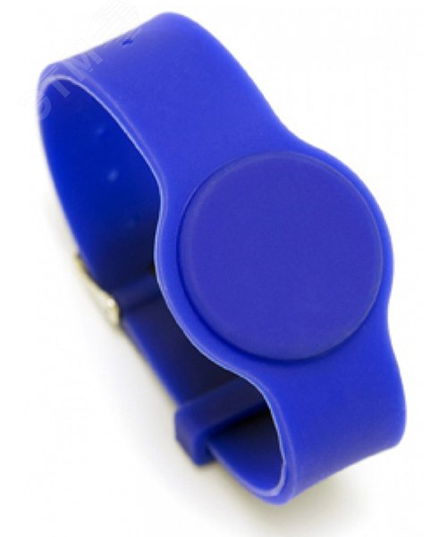 Браслет Temic IL-18TB силиконовый с застёжкой (синий)