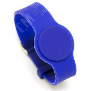 Браслет Temic IL-18TB силиконовый с застёжкой (синий)