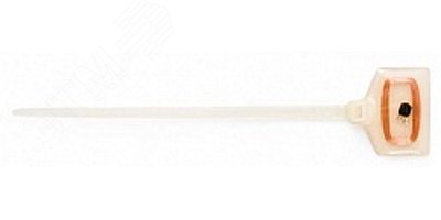 Стяжка, ПВХ пластик, L=120, EWhite