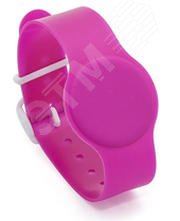 Браслет Temic IL-18TP силиконовый с застёжкой (розовый)