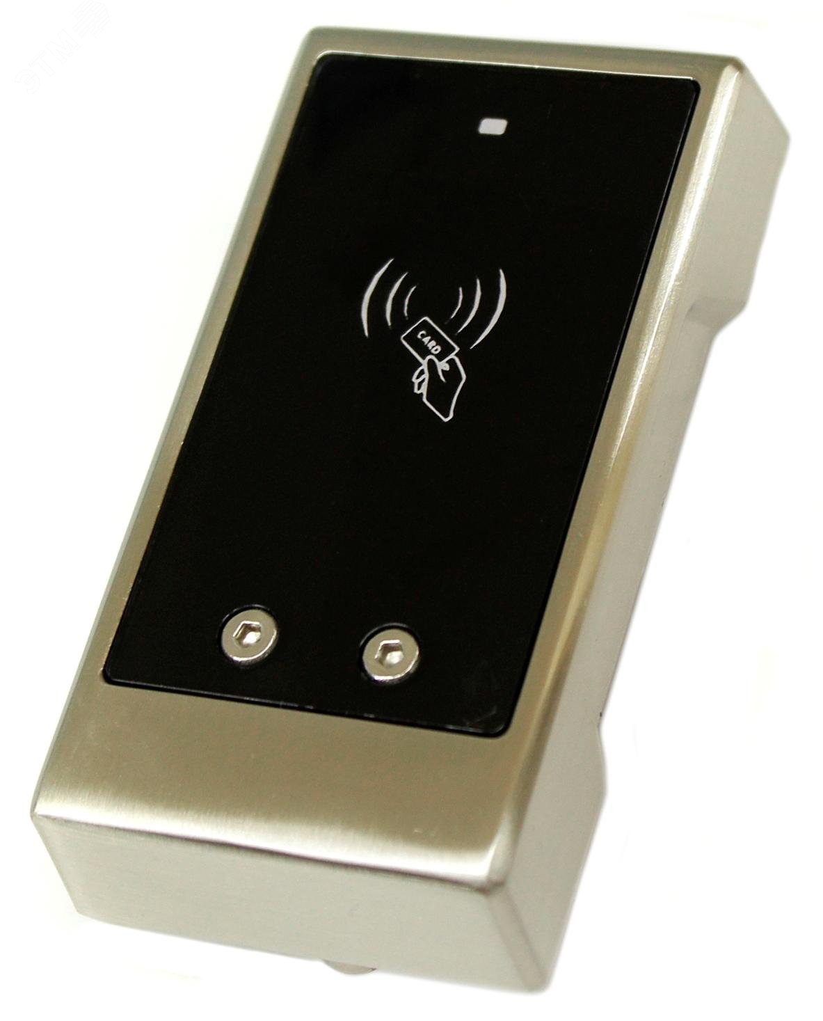 Замок электромеханический совмещенный с контроллером Z-695 серебро