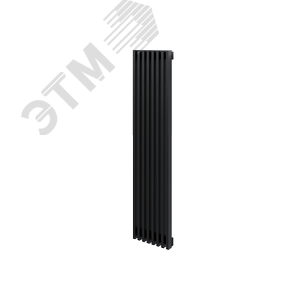 Радиатор трубчатый настенный однорядный из прямоугольного профиля 500/105/13 нижнее подключение