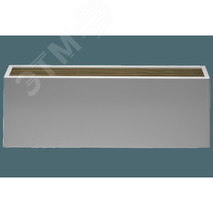 Конвектор настенный НКНН05-10.050 с естественной конвекцией решетка алюминий натуральное анодирование